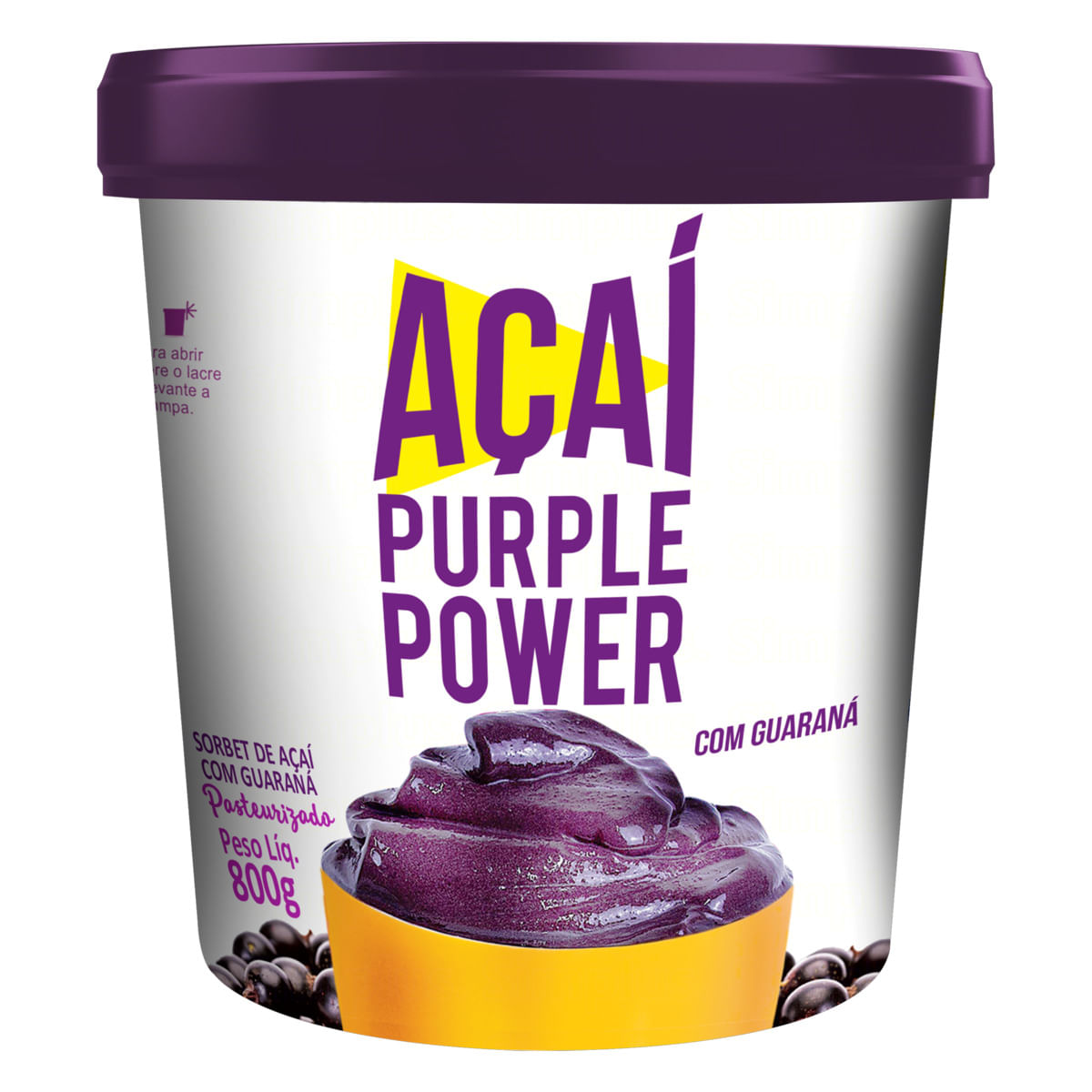 Açaí Purple Power Perfetto Natural 800g | Bretas Supermercado Açaí Purple Power Perfetto Natural 800g | Bretas Supermercado