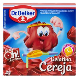 Gelatina em Pó Dr.Oetker Cereja Caixa 20g