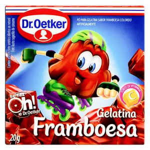 Gelatina em Pó Dr.Oetker Framboesa Caixa 20g