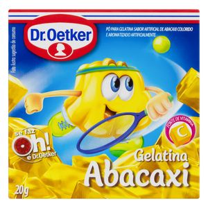 Gelatina em Pó Dr.Oetker Abacaxi Caixa 20g