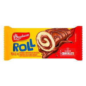 Bolinho Bauducco Roll Chocolate 34g