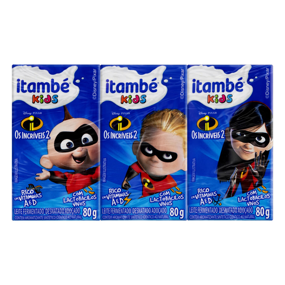 Leite Fermentado Itambé Tradicional Pack com 480g