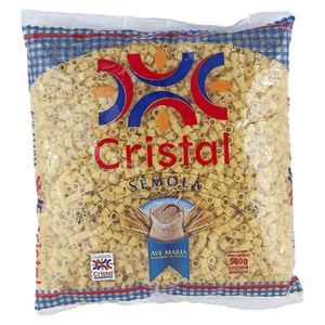 Macarrão Ave Maria Cristal Sêmola 500g