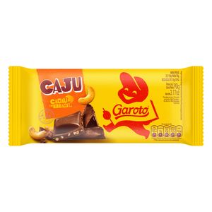 Chocolate Garoto Castanha de Caju 90g