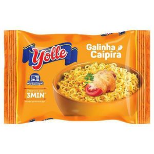 Macarrão Instantâneo Lámen Yolle Galinha 63g