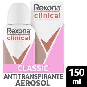 Desodorante Aerossol Rexona Classic 96h Clinical 150ml