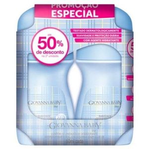 Desodorante Roll On Giovanna Baby Blue c/ 2 Unid + 50% de Desconto