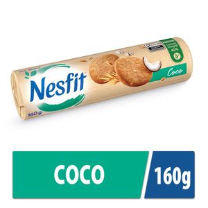 Biscoito Integral Nesfit Coco 160g