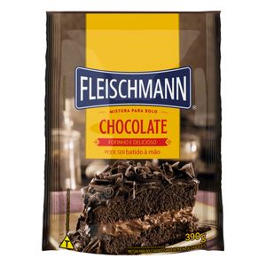 Mistura p/ Bolo Fleischmann Chocolate 390g