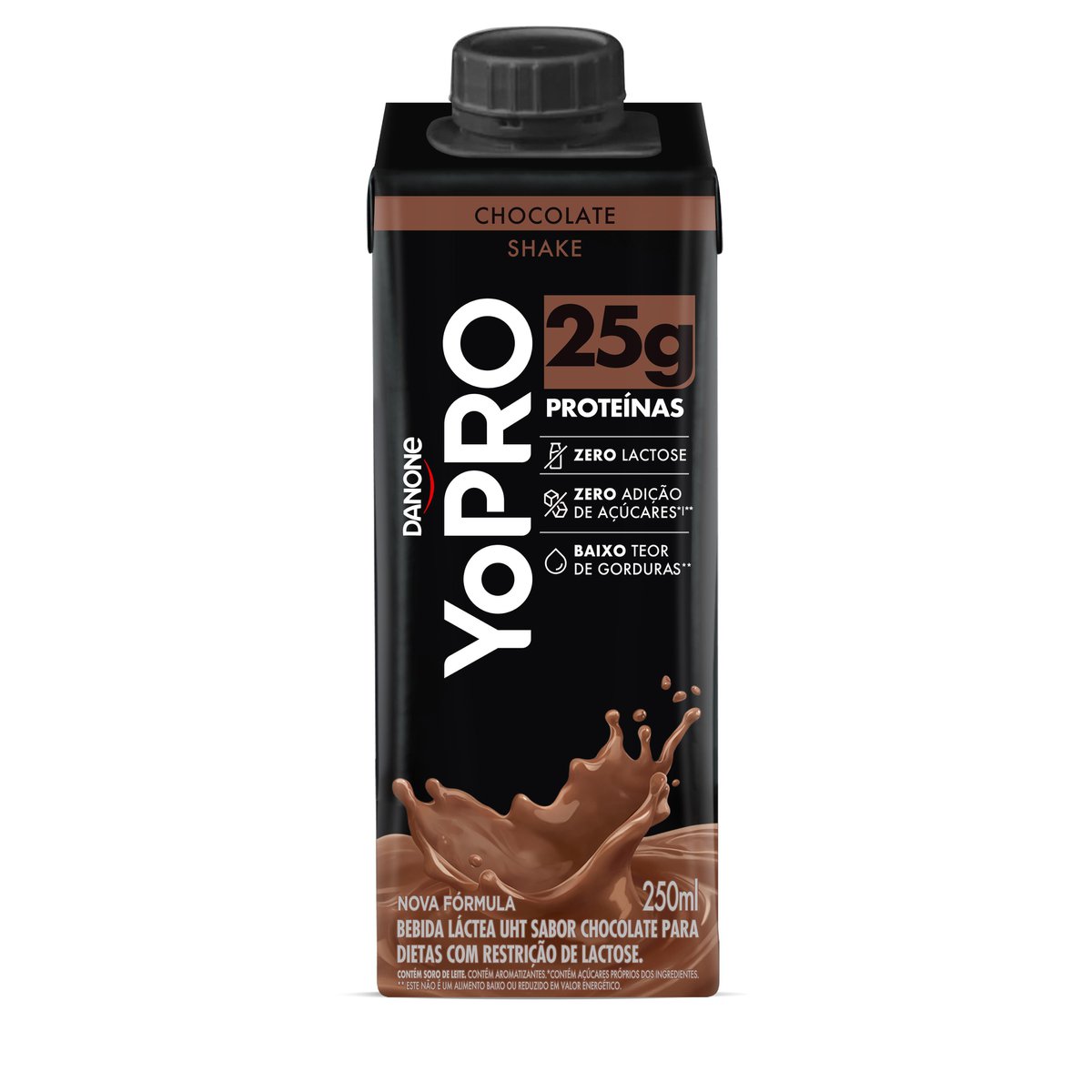 Bebida Láctea Uht Yopro 25g High Protein Chocolate Zero Lactose s