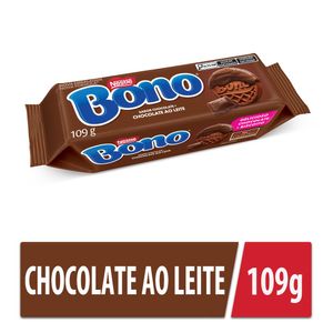 Biscoito Bono Nestlé Recheado Chocolate 109g