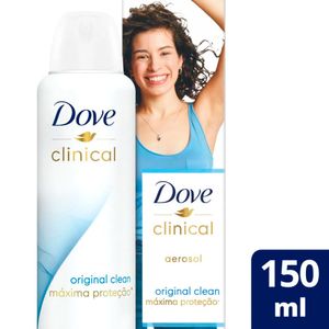 Desodorante Dove Aerossol Clinical Original 150ml