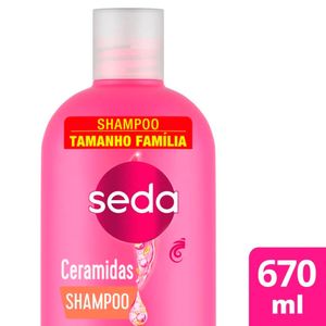 Shampoo Seda Ceramidas Frasco 670ml Tamanho Família