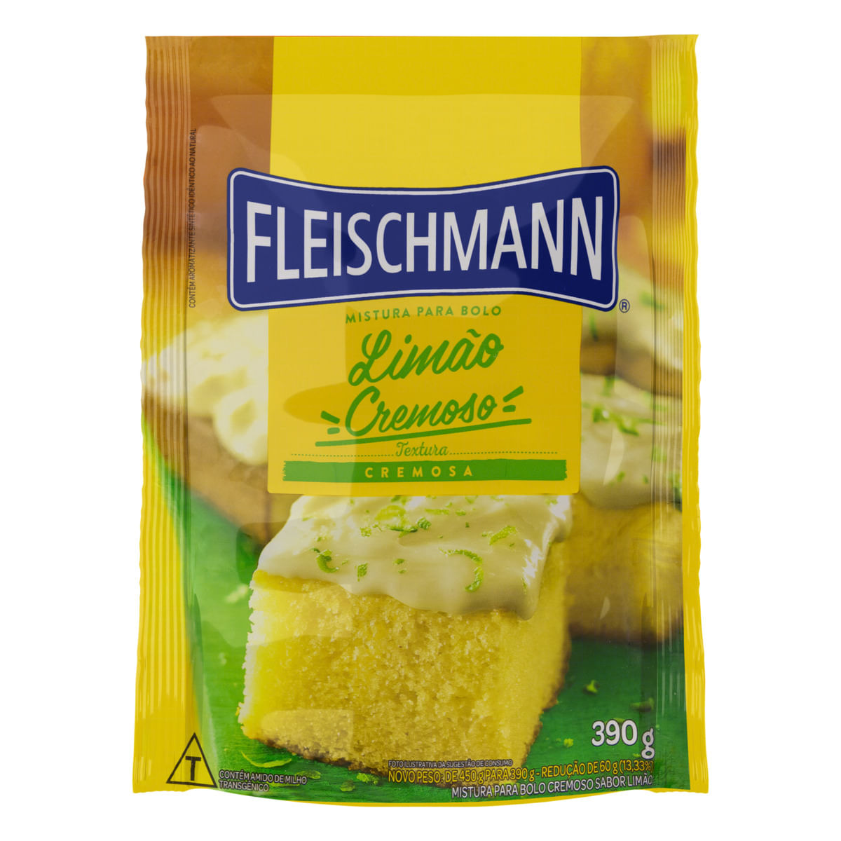 MISTURA P/BOLO FLEISCHMANN 390G LIMAO