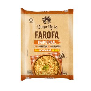 Farofa Dona Raiz Tradicional 200g