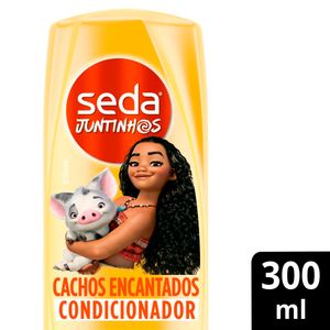 Condicionador Infantil Moana Seda Juntinhos Cachos Encantados Frasco 300ml