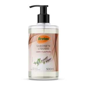 Sabonete Líquido Bretas Pump Cedro e Patchouli 500ml