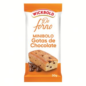 Mini Bolo Wickbold Gotas de Chocolate 25g