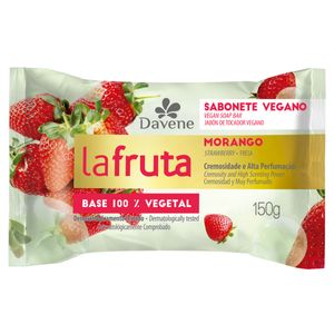 Sabonete em Barra Davene Vegetal La fruit Morango 150g