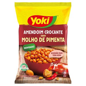 Amendoim Crocante Yoki Molho de Pimenta 500g