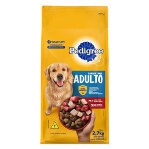Alimento p/ Cães Pedigree Adultos Carne/Frango 2,7Kg