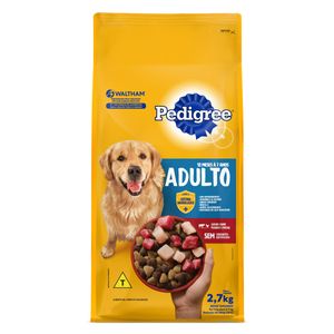 Alimento p/ Cães Pedigree Adultos Carne/Frango 2.7Kg