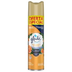 Odorizador de Ambiente Aerossol Glade Brisa Cítrica de Verão 360ml Oferta Especial