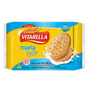 Biscoito Maria Vitarella Leite Pacote 350g