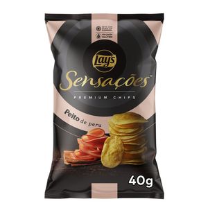 Batata Frita Lisa Lays Peito de Peru Sensações 40g