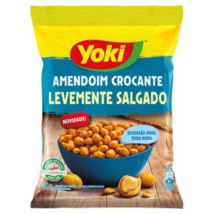 Amendoim Crocante Yoki Levemente Salgado Pacote 150g