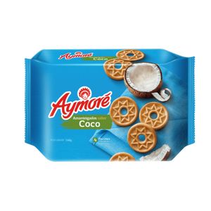 Biscoito Amanteigado Aymoré Coco Pacote 248g