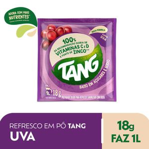 Refresco em Pó Tang Uva 18g