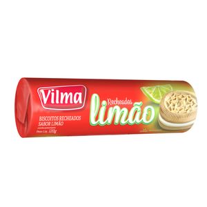 Biscoito Recheado Vilma Limão 120g