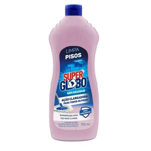 Limpa Piso Super Globo Ação Clareadora 750ml