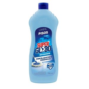 Limpa Piso Super Globo Porcelanato e Cerâmica 750ml