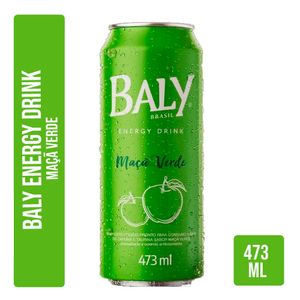 Energético Baly Maçã Verde Lata 473ml