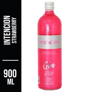 Gin Intencion Strawberry Garrafa 900ml