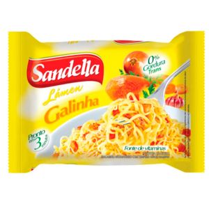 Macarrão Instantâneo Sandella Galinha 63g