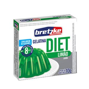 Gelatina em Pó Bretzke Diet Limão 10g