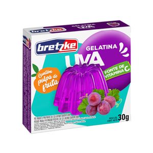 Gelatina em Pó Bretzke Uva 30g