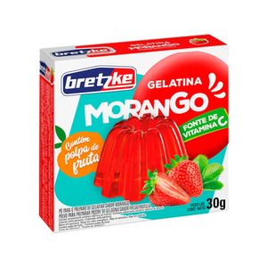 Gelatina em Pó Bretzke Morango 30g