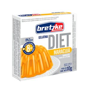 Gelatina em Pó Bretzke Diet Maracujá 10g