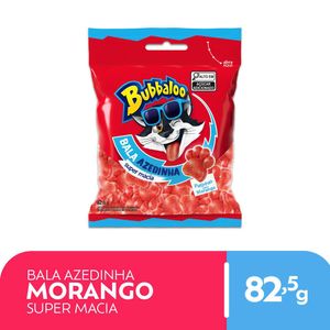 Bala Bubbaloo Azedinha Patinhas Morango 82.5g