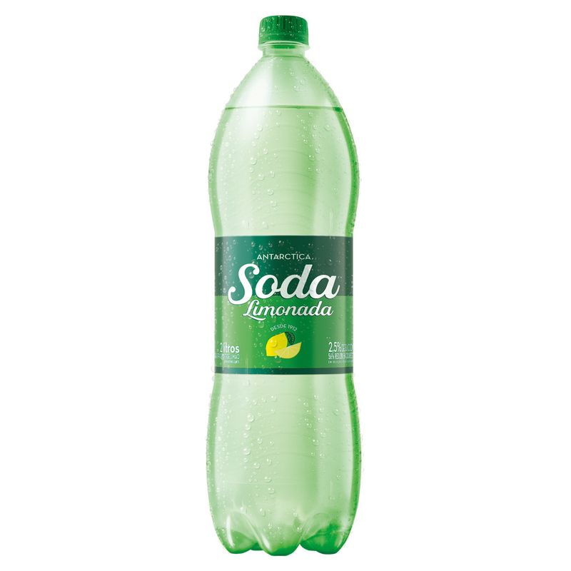 Refrigerante Antarctica Soda Limonada 2l, Convencional