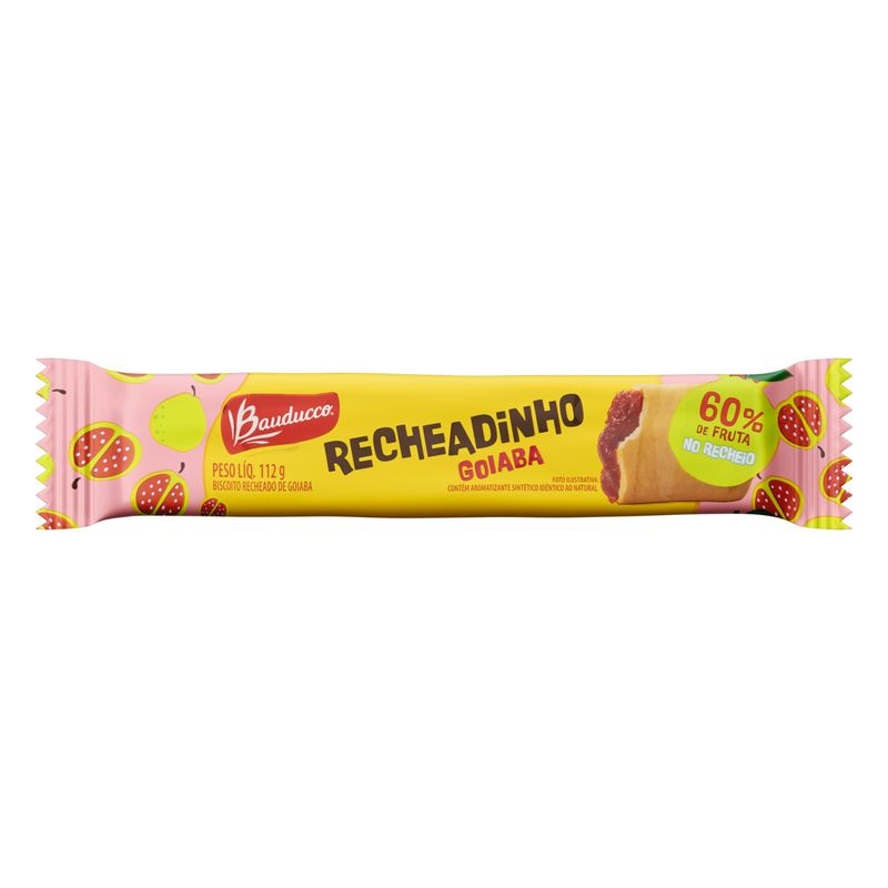 Biscoito Recheadinho BAUDUCCO Goiaba 140g - Arroio do Sal, Rio