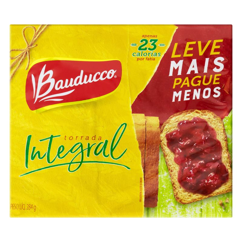 Torrada Tradicional Bauducco Pacote 284g Leve Mais Pague Menos - Sam's Club