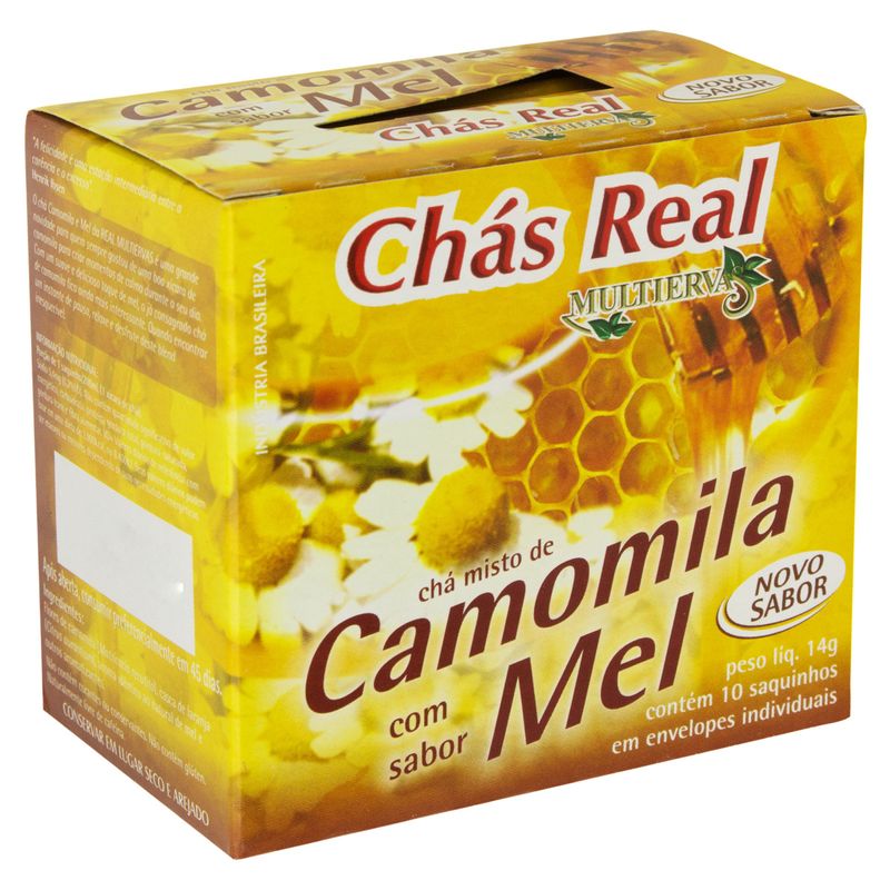 Ch Multiervas Camomila Mel 14g Ch Bretas