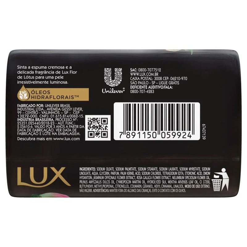 Sabonete Lux Botanicals Flor de Lótus 85g, Sabonete