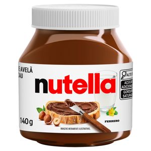Creme de Avelã Nutella com Cacau Tradicional Pote 140g