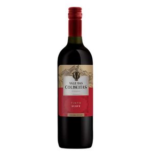 Vinho Nacional Vale das Colheitas Suave Tinto 750ml